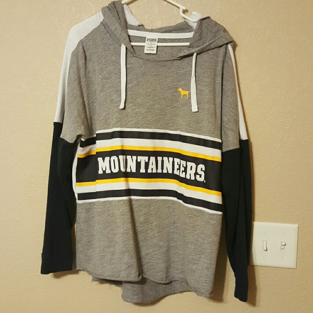 WVU West Virginia Mountaineers Light Hoodie
